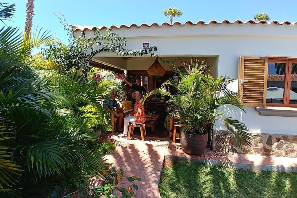 Bungalow Tropical Con Piscina Y Aire Acondicionado ماسبالوماس المظهر الخارجي الصورة