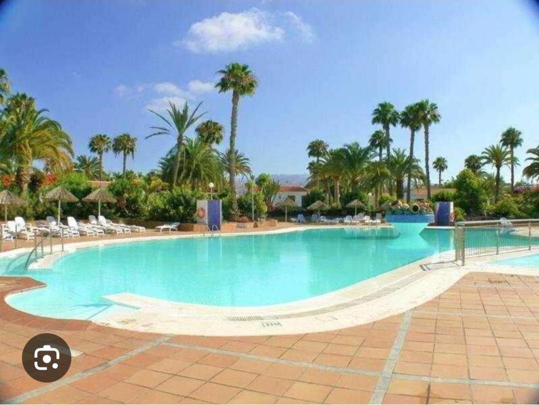 Bungalow Tropical Con Piscina Y Aire Acondicionado ماسبالوماس المظهر الخارجي الصورة